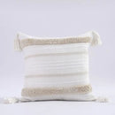 GobekUsa Boho Morocco Tufted Tassel Cushion Cover for Modern Home Decor