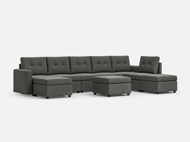 RUBIK III  6 Seats With 3 Ottomans