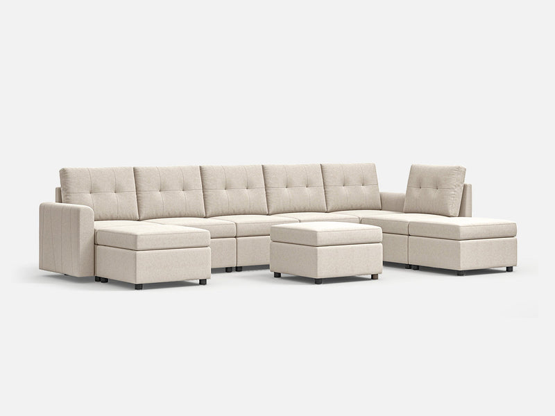 RUBIK III  6 Seat With 3 Ottomans