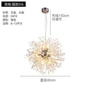 GobekUsa Crystal Dandelion Pendant Lights for Chic Home Decor