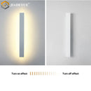 GobekUsa LED Waterproof Garden Wall Lamp, White Strip, Outdoor IP65 Lighting