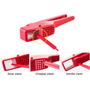 GobekUsa Garlic Crusher: Multi-Functional Manual Press & Grinder
