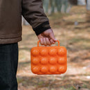 GobekUsa Egg Holder Storage Box: Modern Plastic Container with 6/12 Grids
