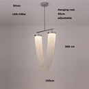 GobekUsa LED Aluminum Ceiling Chandelier Lighting Hanging Lamps for Foyer
