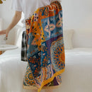 GobekUsa Cotton Gauze Bath Towel - Soft & Absorbent Ethnic Style Wrap