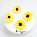 GobekUsa Mini Daisy Artificial Flowers for DIY Wedding Decor and Crafts
