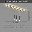 GobekUsa LED Chandelier: Modern Ceiling Lighting for Living Dining Bedroom Kitchen Aisle