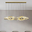 GobekUsa Crystal Chandelier: Luxury Living Room & Dining Room Pendant Light