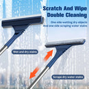GobekUsa 2-in-1 Glass Wiper & Screen Brush | Telescopic Window Cleaner