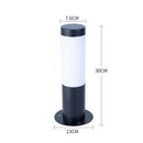 GobekUsa Black Silver Landscape Bollard Path Light for Garden Decoration