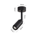 GobekUsa Adjustable Beam LED Ceiling Lamp with Multi-Angle Track Lighting