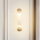 GobekUsa Crystal LED Wall Sconce: Luxury Nordic Glass Luminaire for Staircase & Bedroom