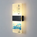 GobekUsa Acrylic Shade LED Square Wall Lamp for Home Decor