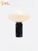 GobekUsa Green Marble LED Table Lamp Nordic Minimalist Design