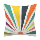 GobekUsa Geometry Pattern Cushion Cover Polyester Cotton Sofa Pillowcase Home Decor