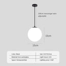 GobekUsa Glass Ball Pendant Lights: Elegant Globe Hanging Lamps for Home, Restaurant & Bar.