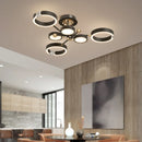 GobekUsa Gold Plated Chandelier with Remote Control, Crystals Decoration for Living Room