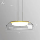 GobekUsa Glass Pendant Lights Simple Indoor Home Decor Lighting for Living Room and Dining Room