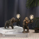 GobekUsa King Kong Gorilla Table Lamp: Explosive Night Light for Bedroom
