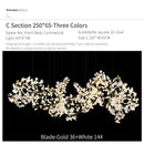 GobekUsa Ginkgo Biloba Chandelier: Elegant Duplex Living Room Hotel Lobby Pendant Light