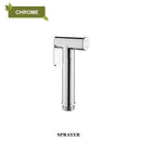 GobekUsa Brass Bidet Spray: Gold/Black, Hot/Cold Mixer Valve, Bathroom Shattaf Sprayer