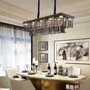 GobekUsa Gold Crystal Chandelier for Living Room Bedroom Decor