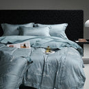 GobekUsa High Quality Brocade Jacquard Cotton Luxury Bedding Set: 1 Duvet, 1 Sheet, 2 Pillowcases
