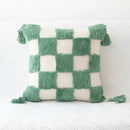 GobekUsa Boho Geometric Tufted Cushion Cover Cotton Canvas Pillow Covers