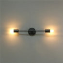 GobekUsa LED Wall Lamp: Modern Two Arm E27 Bedroom Lighting for Bedside, Bathroom Mirror, Vanity.