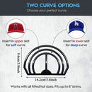 GobekUsa Hat Brim Bender for Perfect Curves - 2 Options, No Steaming Needed