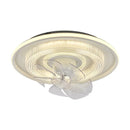 GobekUsa Dimmable LED Fan Lights Ceiling Lamp with Remote Control for Bedroom Living Room