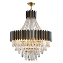 GobekUsa Crystal Chandelier for Duplex Living: Modern Elegance for Hotel, Villa, and Home.