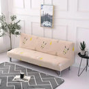 GobekUsa Armless Futon Sofa Cover Slipcover Elastic No Armrest