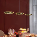 GobekUsa Circular Dining Pendant Chandelier LED Light for Kitchen, Living Room & Bedroom