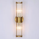 GobekUsa Glass Rod Wall Sconce Vanity Lights - Up/Down Wall Mounted Lamps
