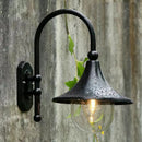 GobekUsa Black Outdoor Wall Lamp for Country Garden Villa Aisle Balcony Lighting