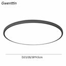 GobekUsa LED Round Ceiling Light Kitchen Living Room Bedroom Modern Thin Bathroom Lamp