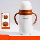 GobekUsa Kids Stainless Steel Thermos Cup with Straw, 320ML Cute Water Bottle