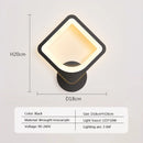 GobekUsa LED Metal Acrylic Wall Light for Modern Minimalist Decor