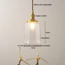 GobekUsa Ceramic LED Pendant Lights, Nordic Chandelier for Home, Dining, Bedroom & Bar