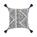 GobekUsa Ethnic Geometric Printed Tufted Tassels Cushion Cover for Sofa Living Room