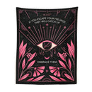GobekUsa Botanical Eye Tapestry Wall Hanging Psychedelic Bohemia Home Decor