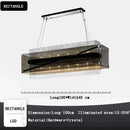 GobekUsa Crystal Glass Pendant Chandelier for Luxe Dining Room Decor