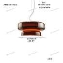 GobekUsa Italian Glass Pendant Light for Dining Table and Cafe Decor