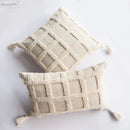 GobekUsa Boho Tassel Cushion Cover for Home Décor - 45x45cm Square/Round