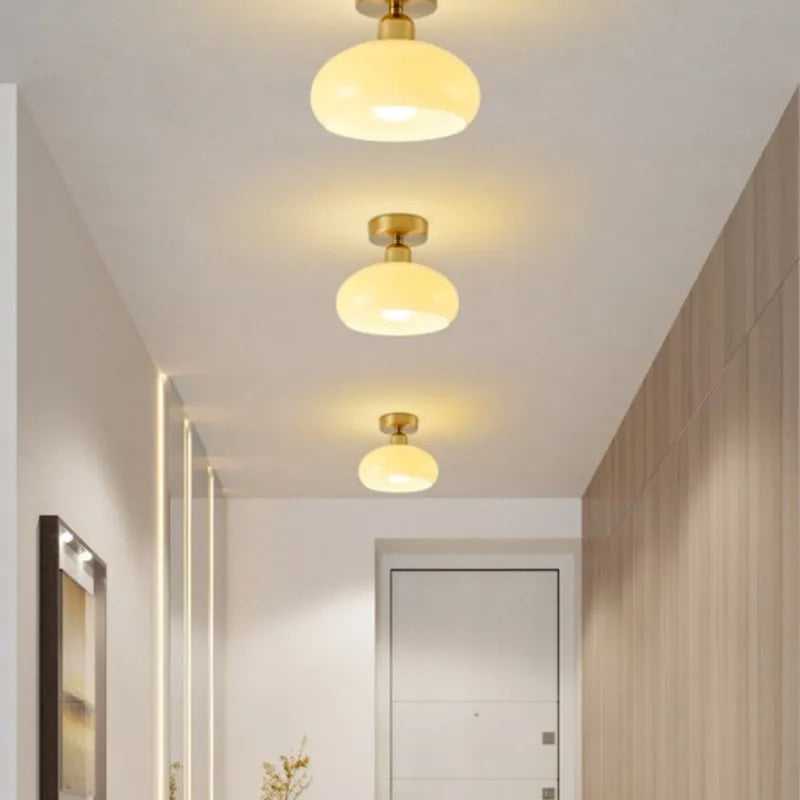 GobekUsa Gold LED Ceiling Light for Home Hotel Bedroom Living Room - Modern Lighting Fixture, photo 4 of 9