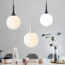 GobekUsa Glass Ball Pendant Lamp - Modern Nordic LED Lighting for Living Room & Store