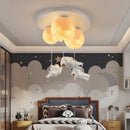 GobekUsa Astronaut Globe Ceiling Light for Kids Room - 18cm/20cm/25cm