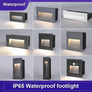 GobekUsa LED Embedded Wall Light for Outdoor Step&Stair, IP65 Waterproof Recessed Wall Lamp