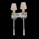 GobekUsa Crystal Wall Lamp: European Style Luxury Mirror Headlight for Bedroom, Living Room & Dining Room